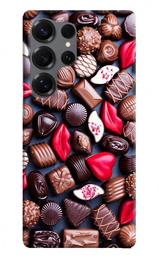 Chocolates Samsung S25 Ultra Hard Case Back Cover by Casekaro