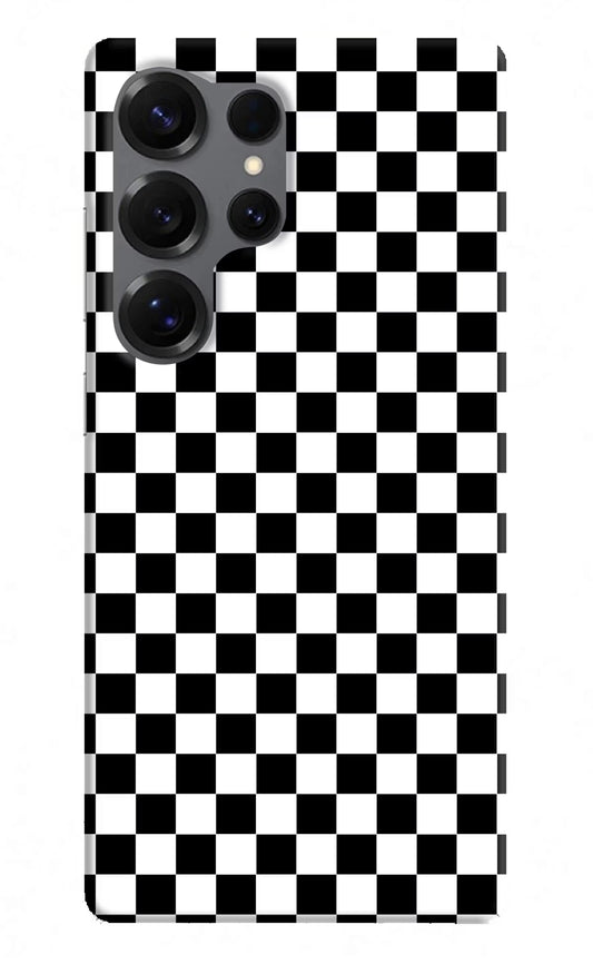 Chess Board Samsung S25 Ultra Hard Case Back Cover by Casekaro