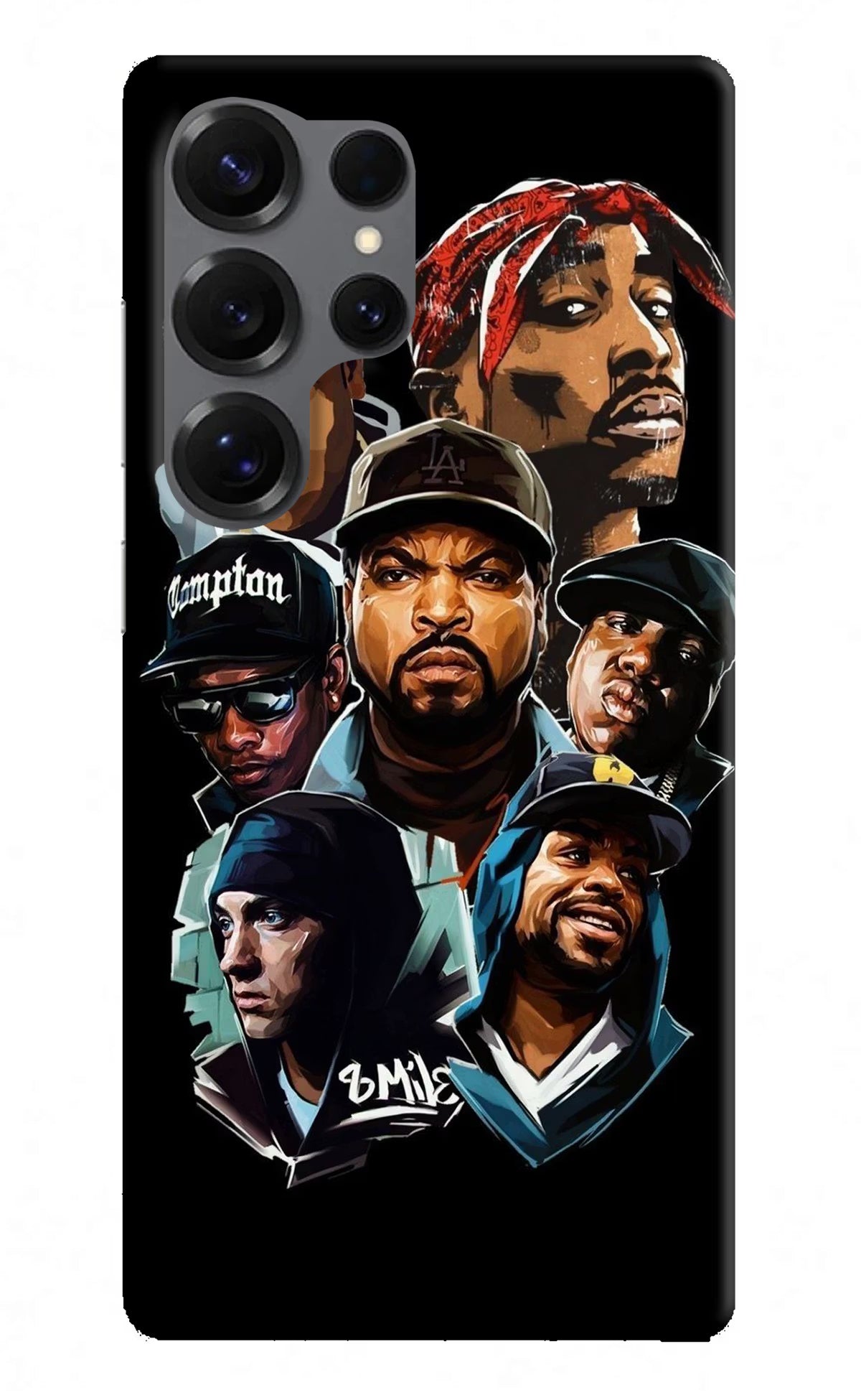 Rappers Samsung S25 Ultra Hard Case Back Cover by Casekaro