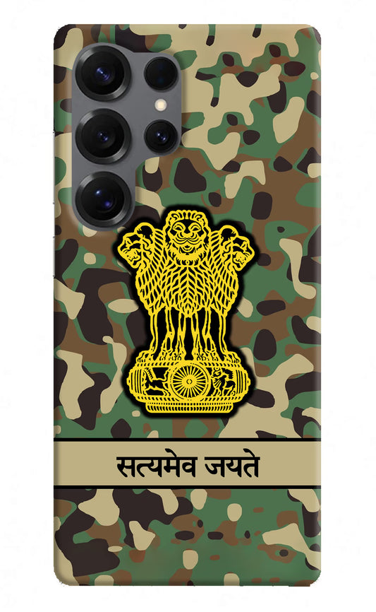 Satyamev Jayate Army Samsung S25 Ultra Hard Case Back Cover by Casekaro
