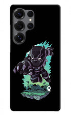 Black Panther Samsung S25 Ultra Hard Case Back Cover by Casekaro
