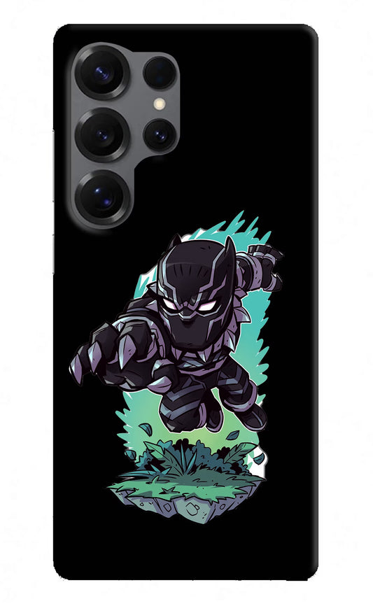 Black Panther Samsung S25 Ultra Hard Case Back Cover by Casekaro
