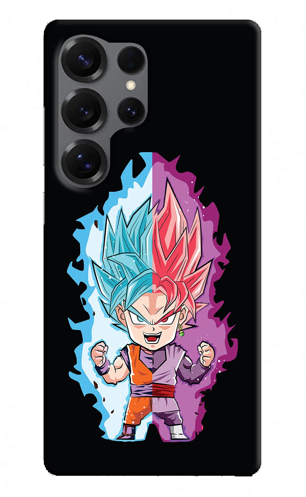 Chota Goku Samsung S25 Ultra Hard Case Back Cover by Casekaro