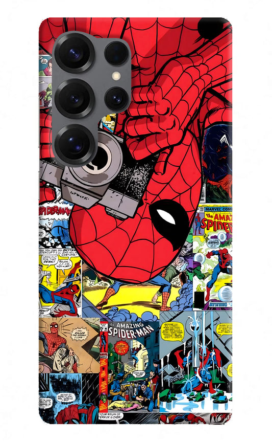 Spider Man Samsung S25 Ultra Hard Case Back Cover by Casekaro