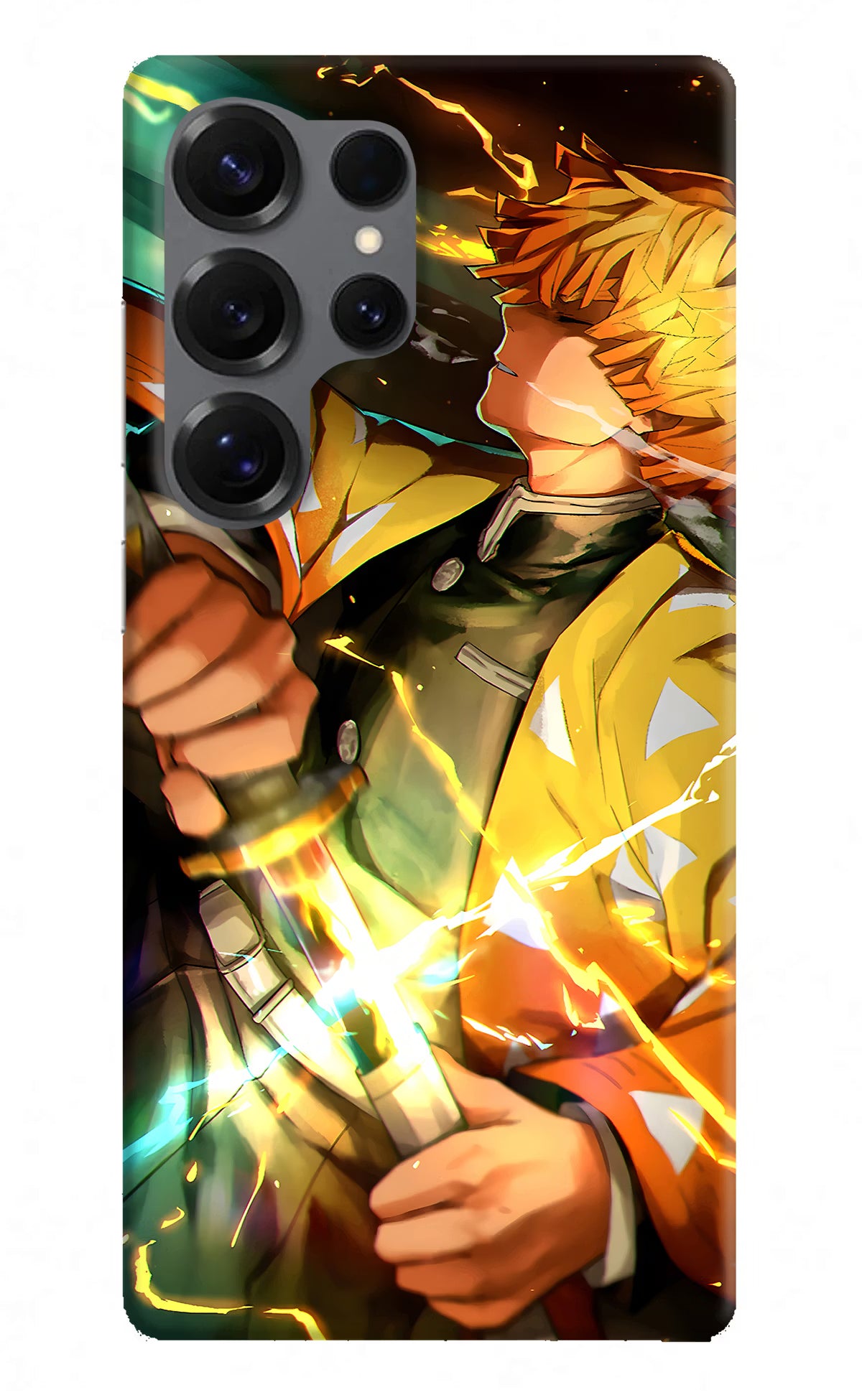 Demon Slayer Samsung S25 Ultra Hard Case Back Cover by Casekaro