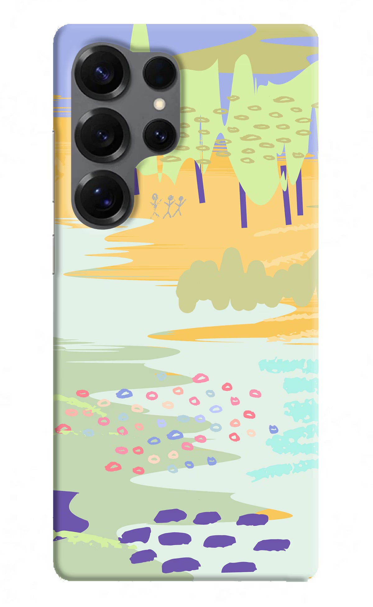 Scenery Samsung S25 Ultra Hard Case Back Cover by Casekaro