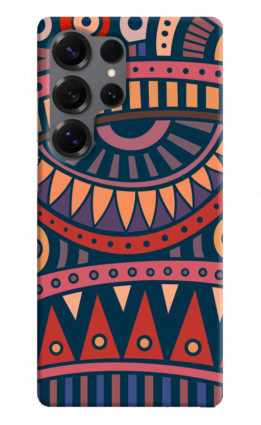 African Culture Design Samsung S25 Ultra Hard Case Back Cover by Casekaro