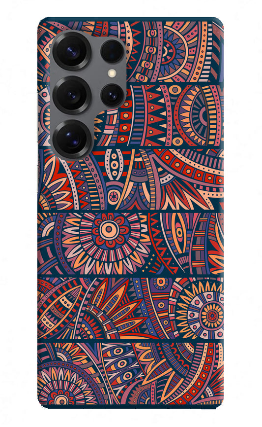 African Culture Design Samsung S25 Ultra Hard Case Back Cover by Casekaro
