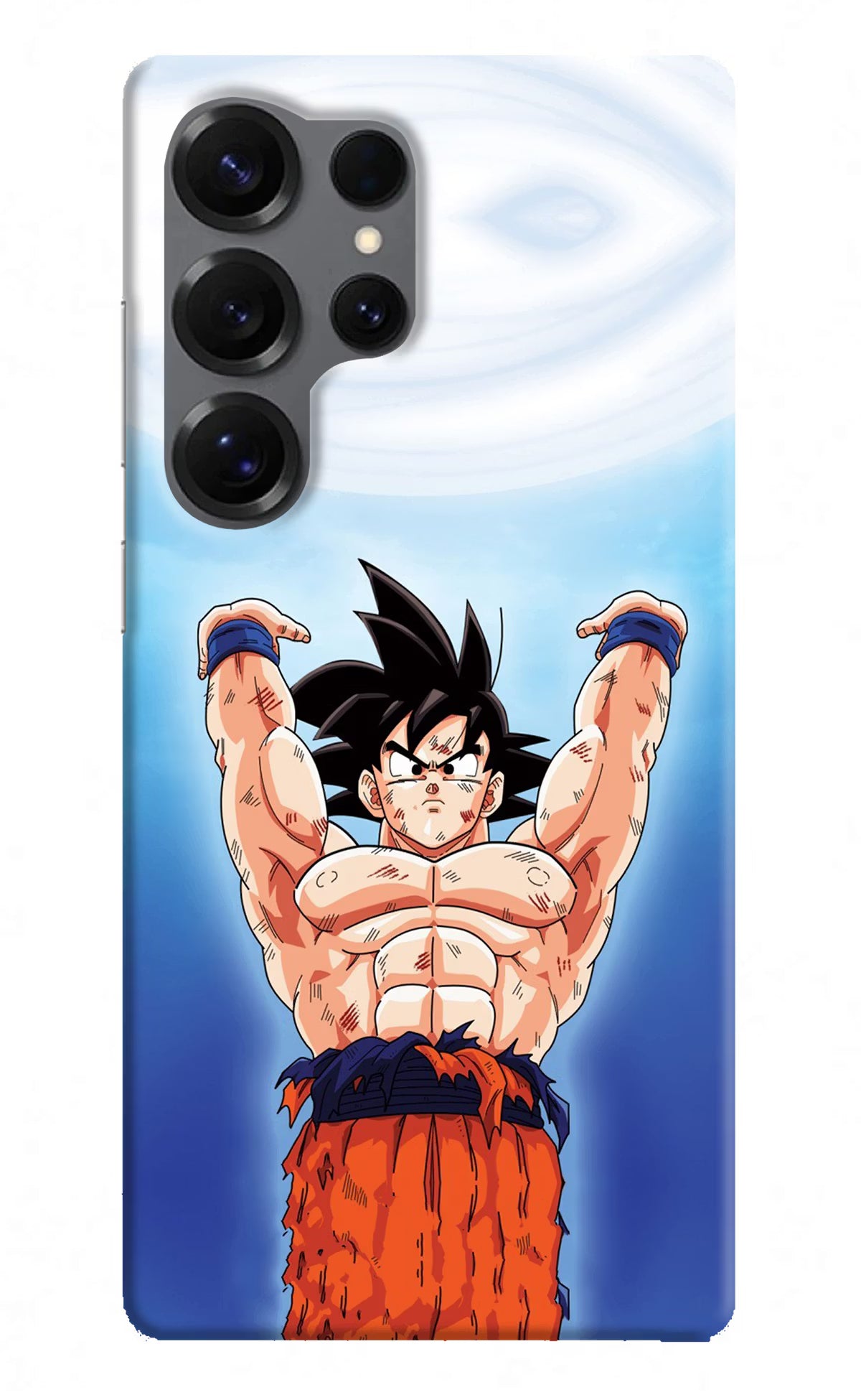 Goku Power Samsung S25 Ultra Hard Case Back Cover by Casekaro