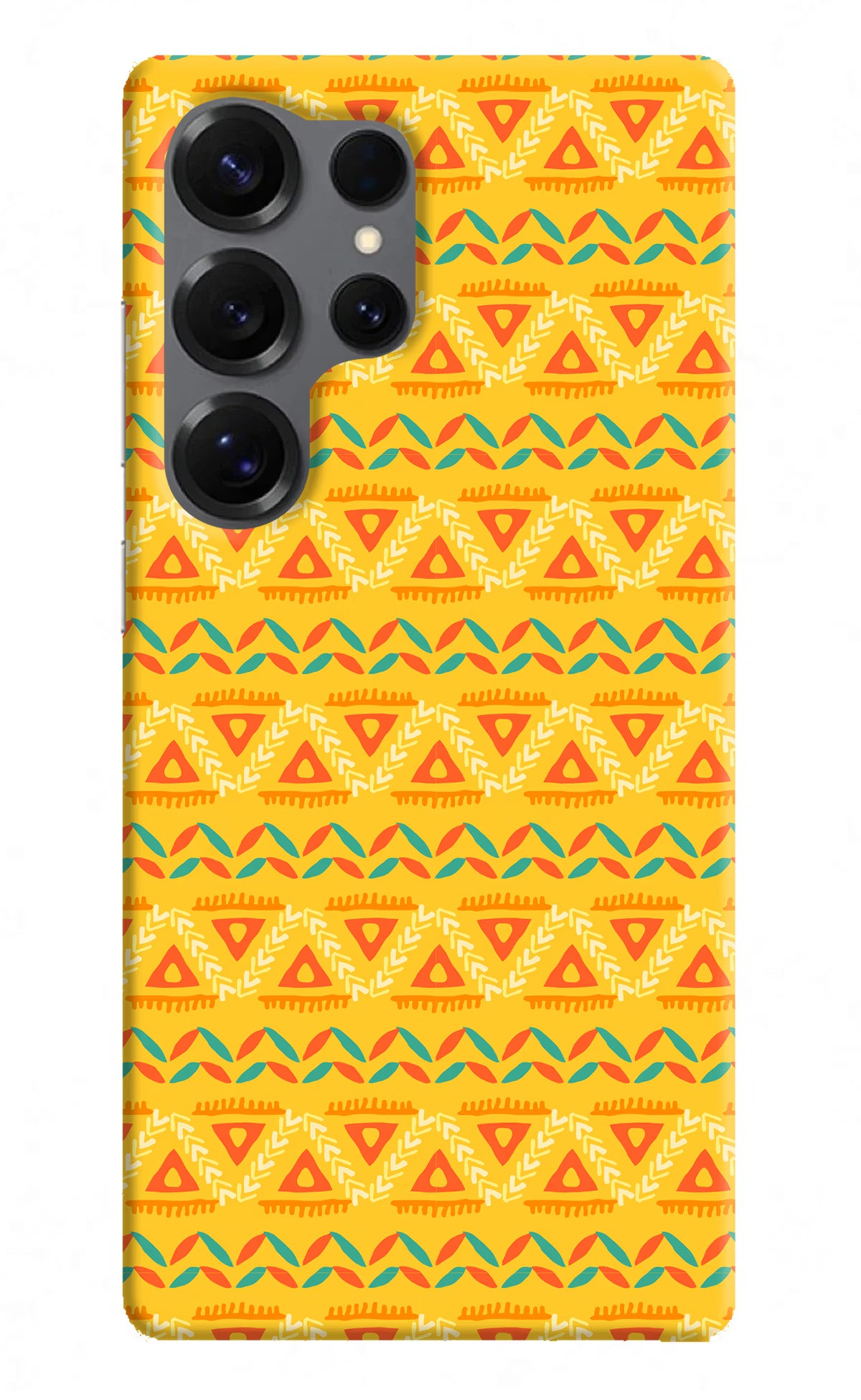 Tribal Pattern Samsung S25 Ultra Hard Case Back Cover by Casekaro