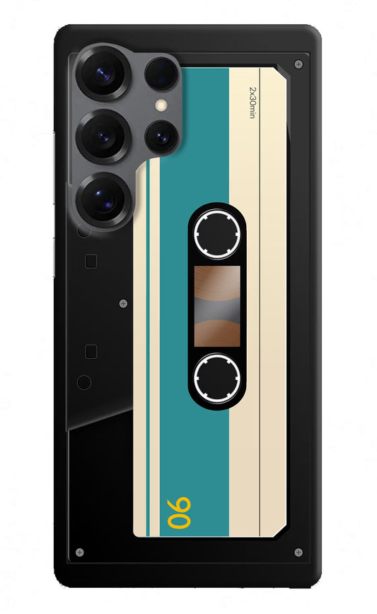 Cassette Samsung S25 Ultra Hard Case Back Cover by Casekaro