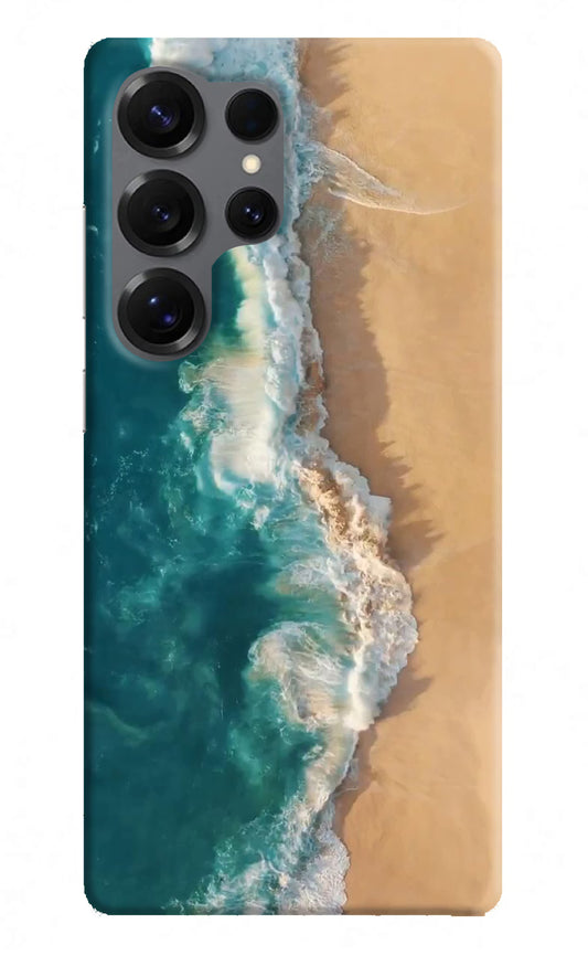 Ocean Beach Samsung S25 Ultra Hard Case Back Cover by Casekaro