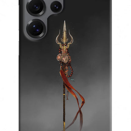 Shiv Trishul Samsung S25 Ultra Hard Case Back Cover by Casekaro