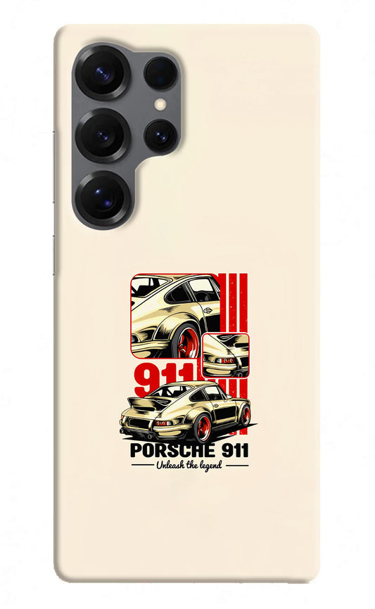 Classic Porsche 911 Samsung S25 Ultra Hard Case Back Cover by Casekaro