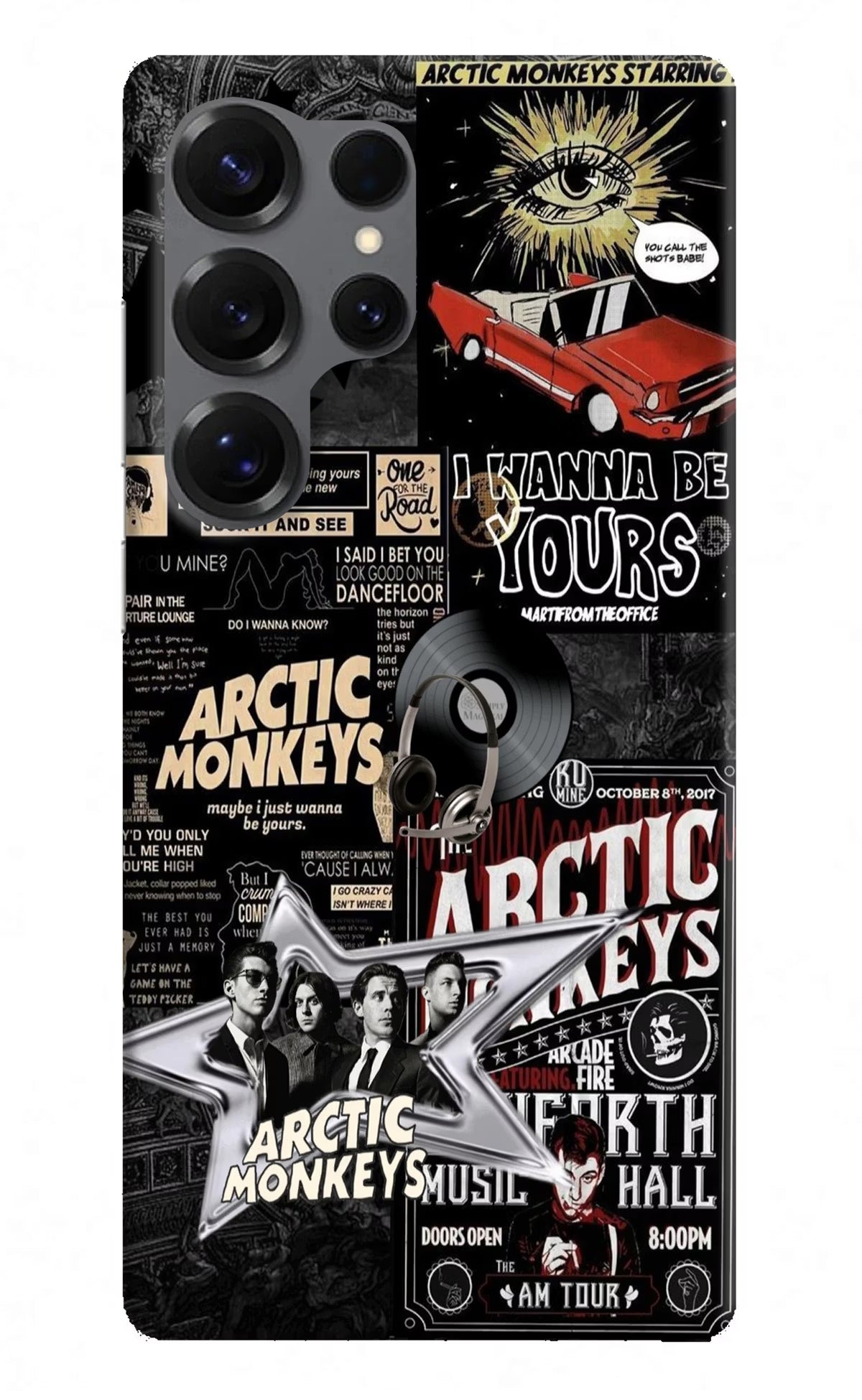 Arctic Monkeys Samsung S25 Ultra Hard Case Back Cover by Casekaro
