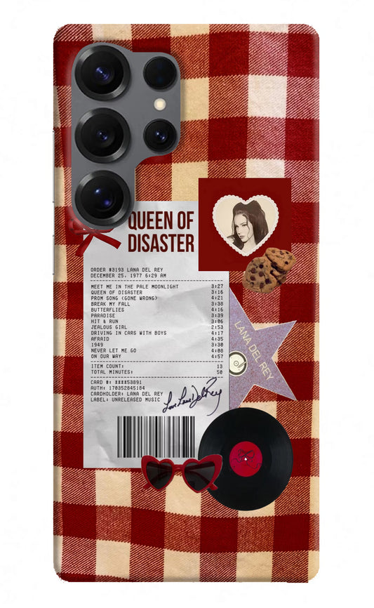 Queen of Disaster Samsung S25 Ultra Hard Case Back Cover by Casekaro