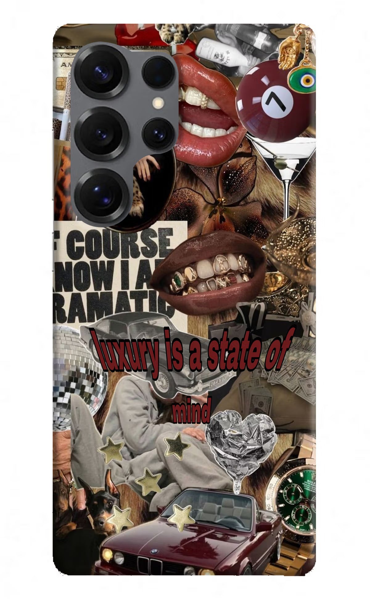 Luxury Samsung S25 Ultra Hard Case Back Cover by Casekaro