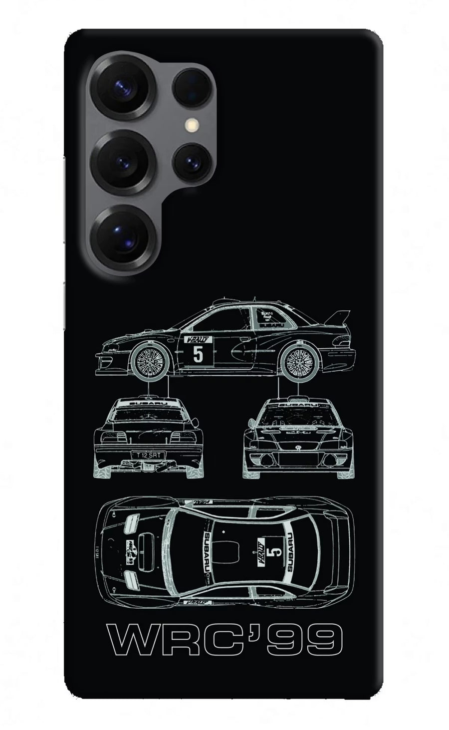 WRC'99 Samsung S25 Ultra Back Cover, Hard case