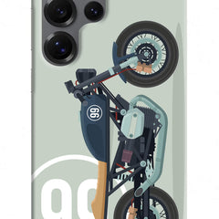 Classic Cafe Racer 99 Samsung S25 Ultra Hard Case Back Cover by Casekaro