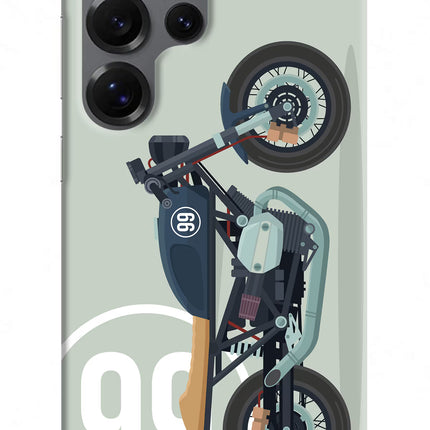 Classic Cafe Racer 99 Samsung S25 Ultra Hard Case Back Cover by Casekaro