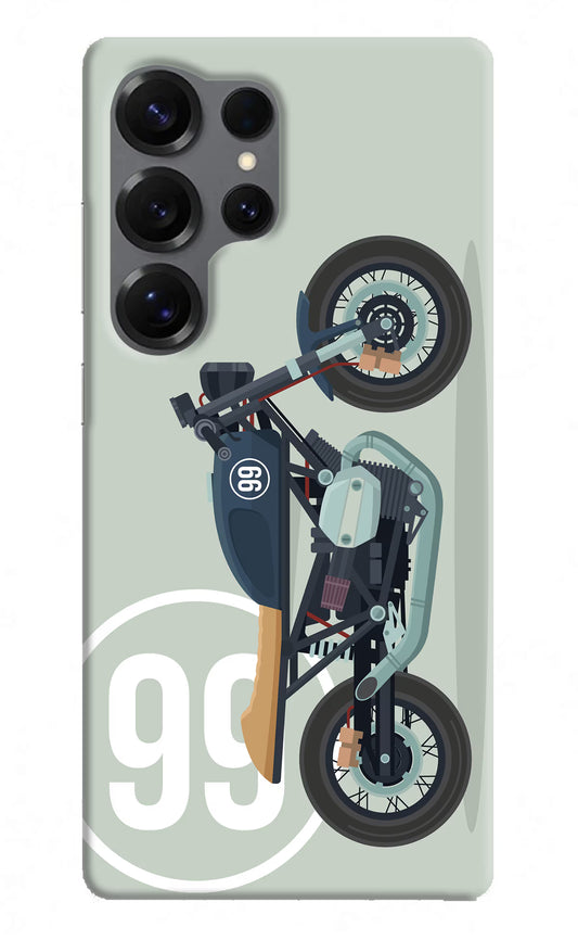 Classic Cafe Racer 99 Samsung S25 Ultra Hard Case Back Cover by Casekaro