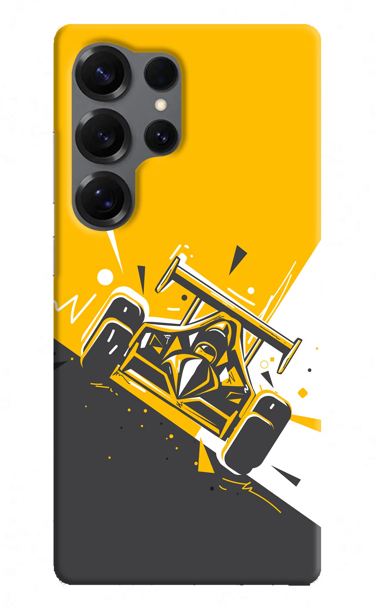 Track King Samsung S25 Ultra Hard Case Back Cover by Casekaro