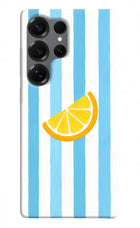 Summer Lemon Samsung S25 Ultra Hard Case Back Cover by Casekaro