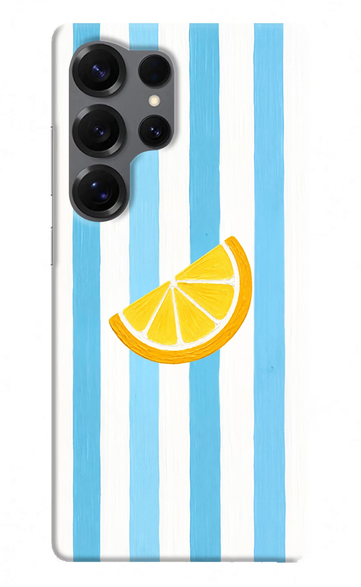 Summer Lemon Samsung S25 Ultra Hard Case Back Cover by Casekaro