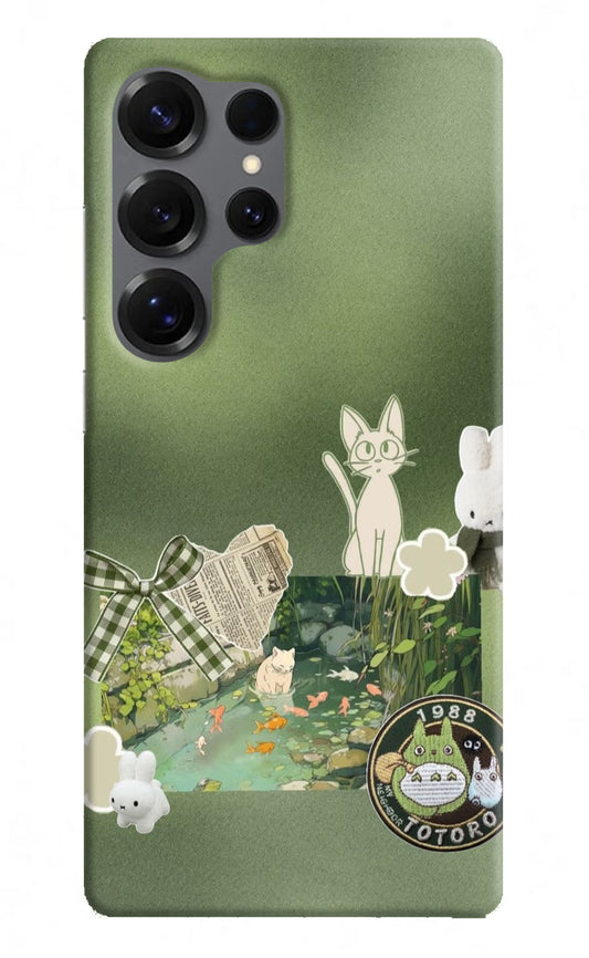 Aesthetic anime Samsung S25 Ultra Hard Case Back Cover by Casekaro