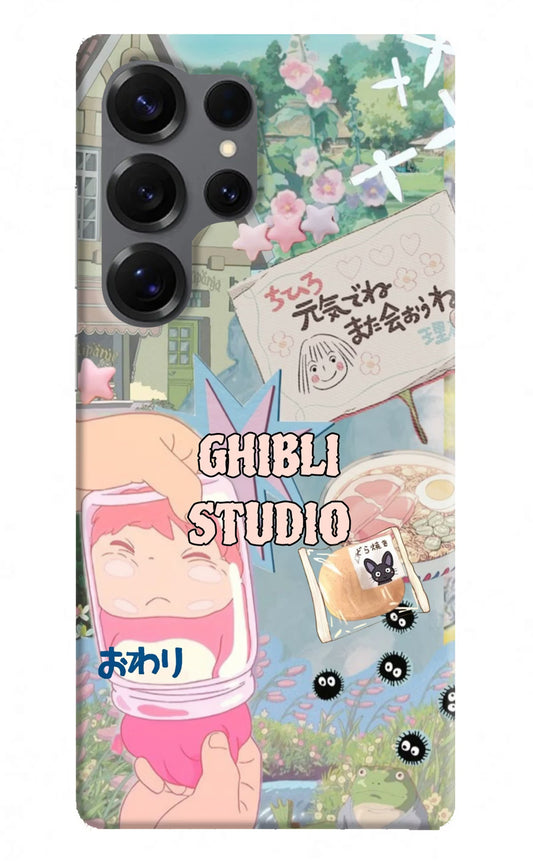Studio Ghibli Samsung S25 Ultra Back Cover