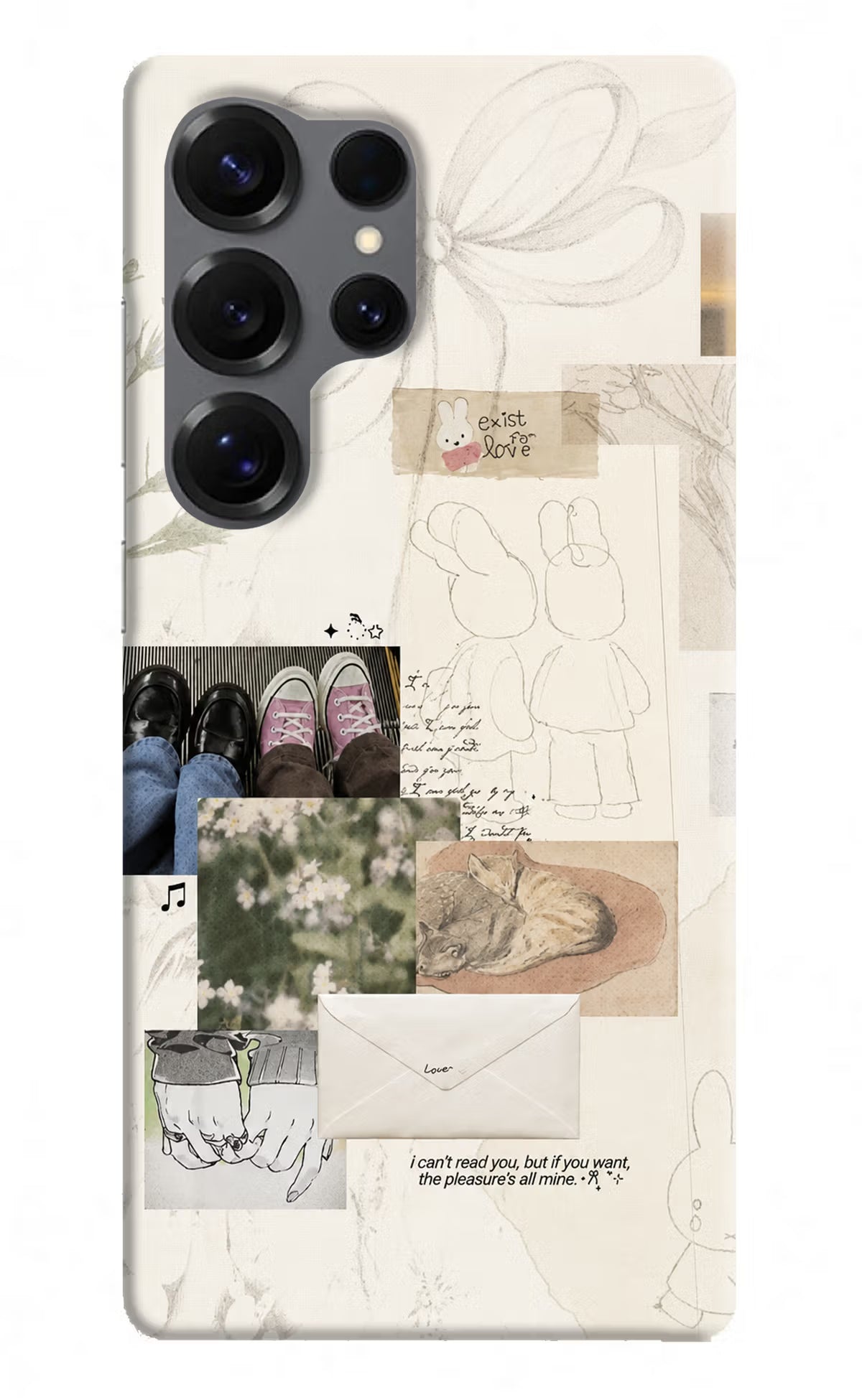 Soft Aesthetic Samsung S25 Ultra Back Cover