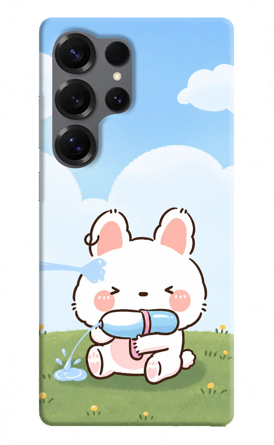 Bunny Treat Samsung S25 Ultra Back Cover, Hard case