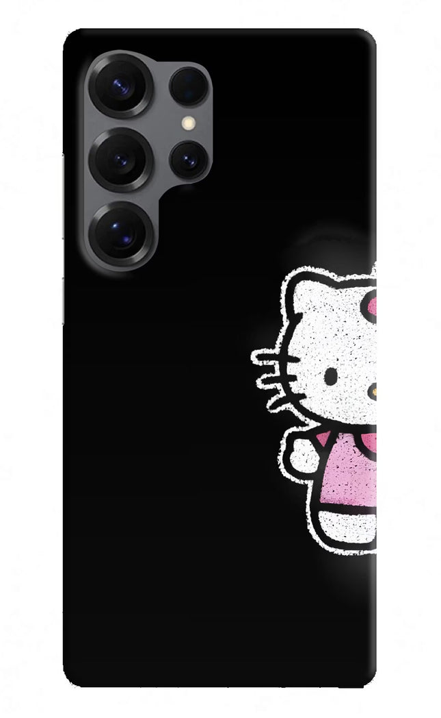 Kitty Charm Samsung S25 Ultra Hard Case Back Cover by Casekaro