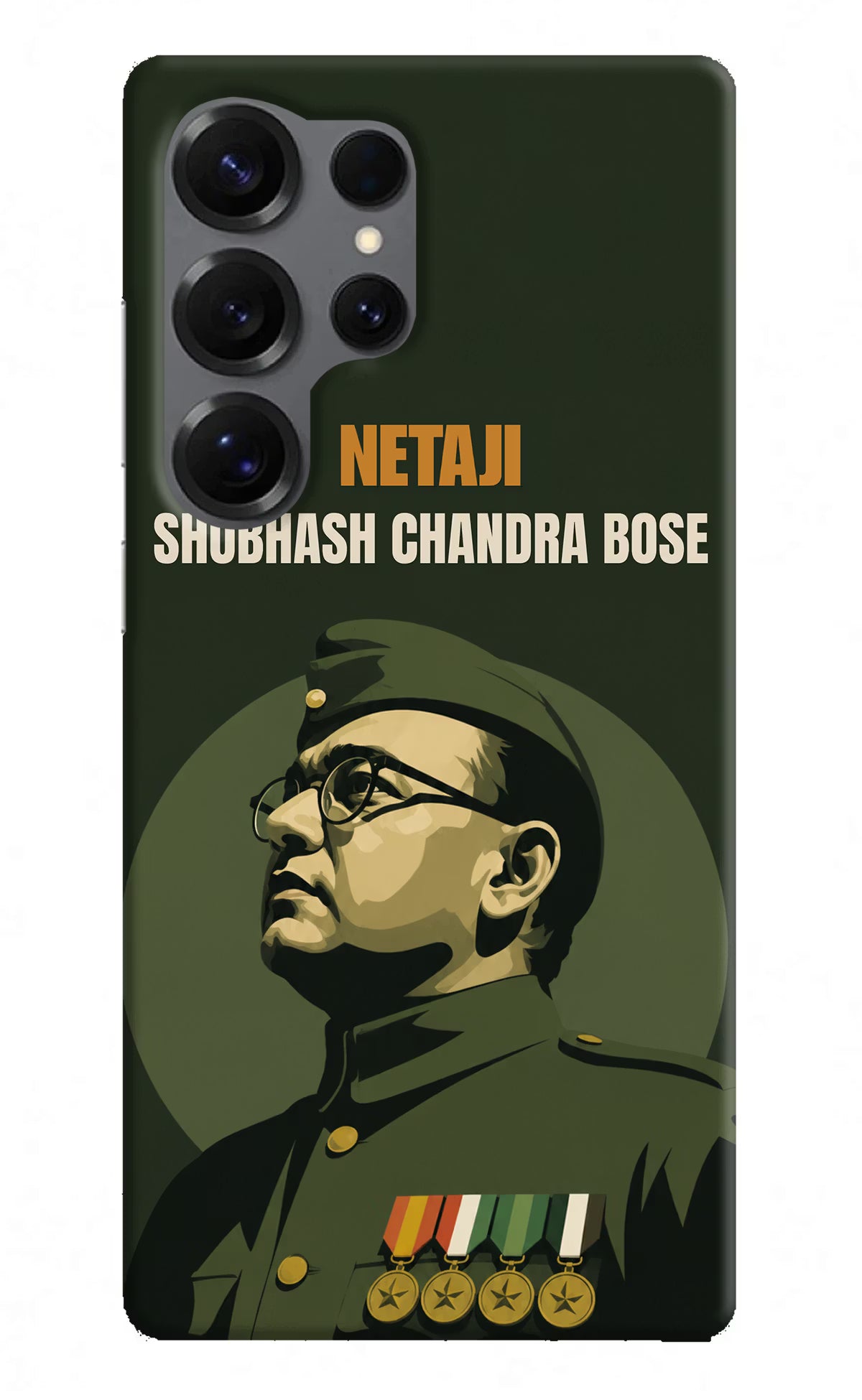 Netaji Legacy Samsung S25 Ultra Back Cover