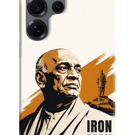 Sardar Patel Iron Will Samsung S25 Ultra Hard Case Back Cover by Casekaro