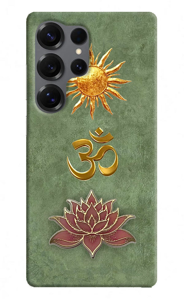 Om & Lotus Samsung S25 Ultra Back Cover