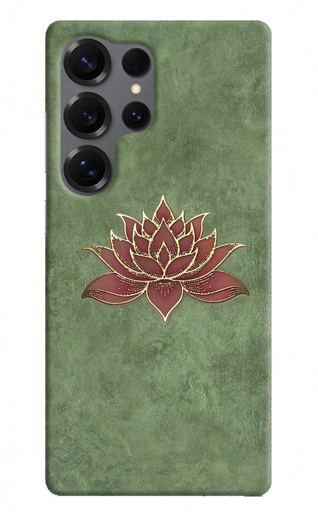 Lotus Grace Samsung S25 Ultra Hard Case Back Cover by Casekaro