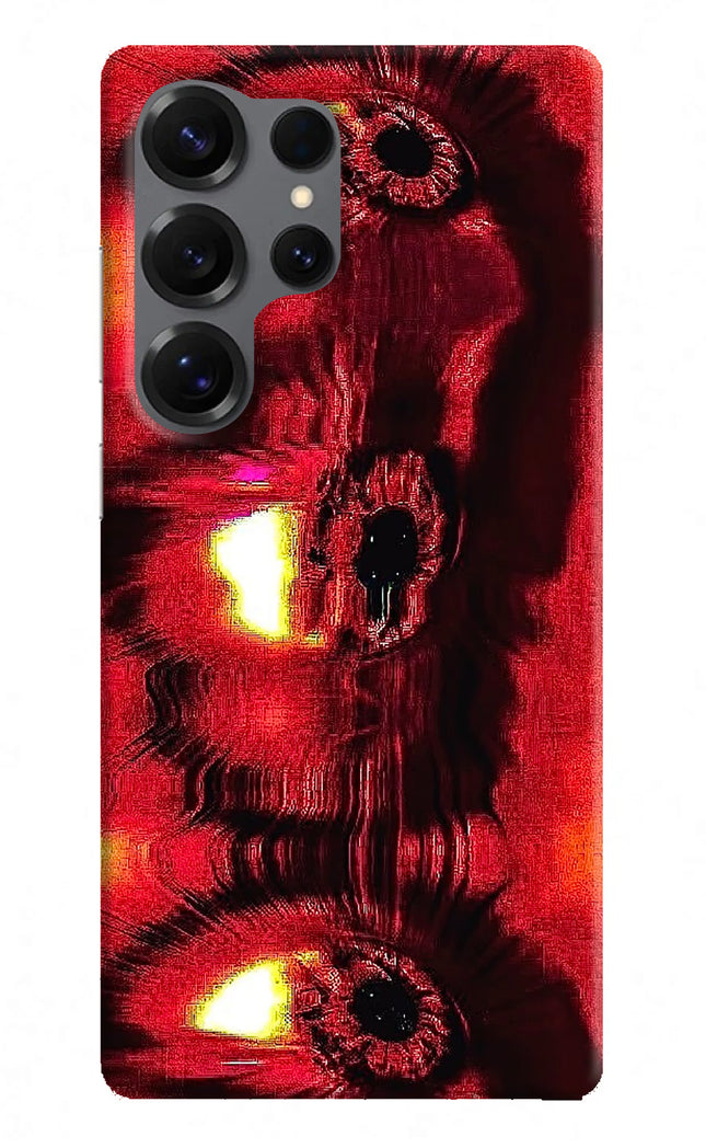 Fire Eye Samsung S25 Ultra Hard Case Back Cover by Casekaro