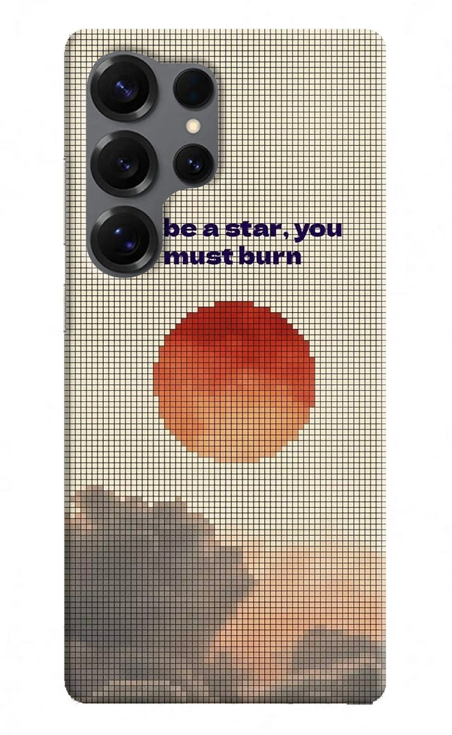 Pixel Sun Samsung S25 Ultra Hard Case Back Cover by Casekaro