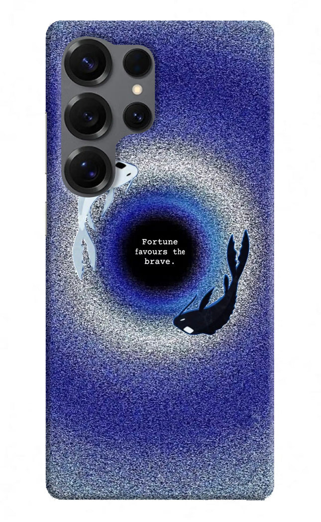 Dark Koi Samsung S25 Ultra Hard Case Back Cover by Casekaro