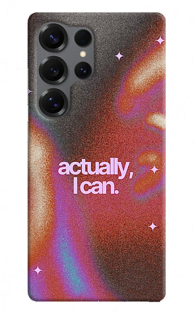 Pink Aura Samsung S25 Ultra Hard Case Back Cover by Casekaro