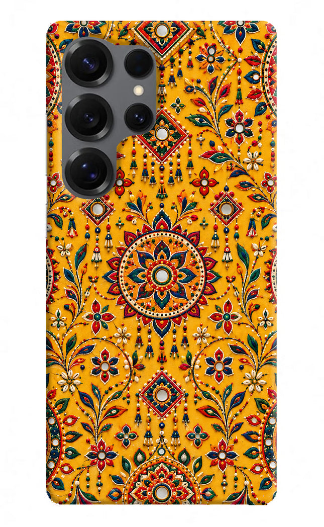 Sunlit Aura Samsung S25 Ultra Hard Case Back Cover by Casekaro