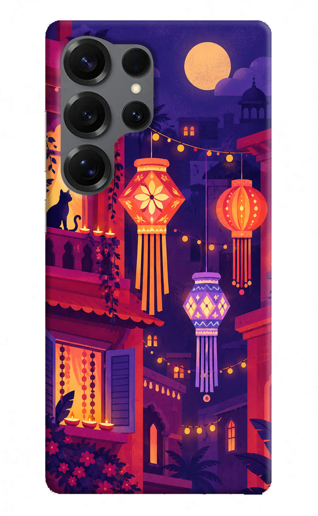 Lantern Lane Samsung S25 Ultra Hard Case Back Cover by Casekaro