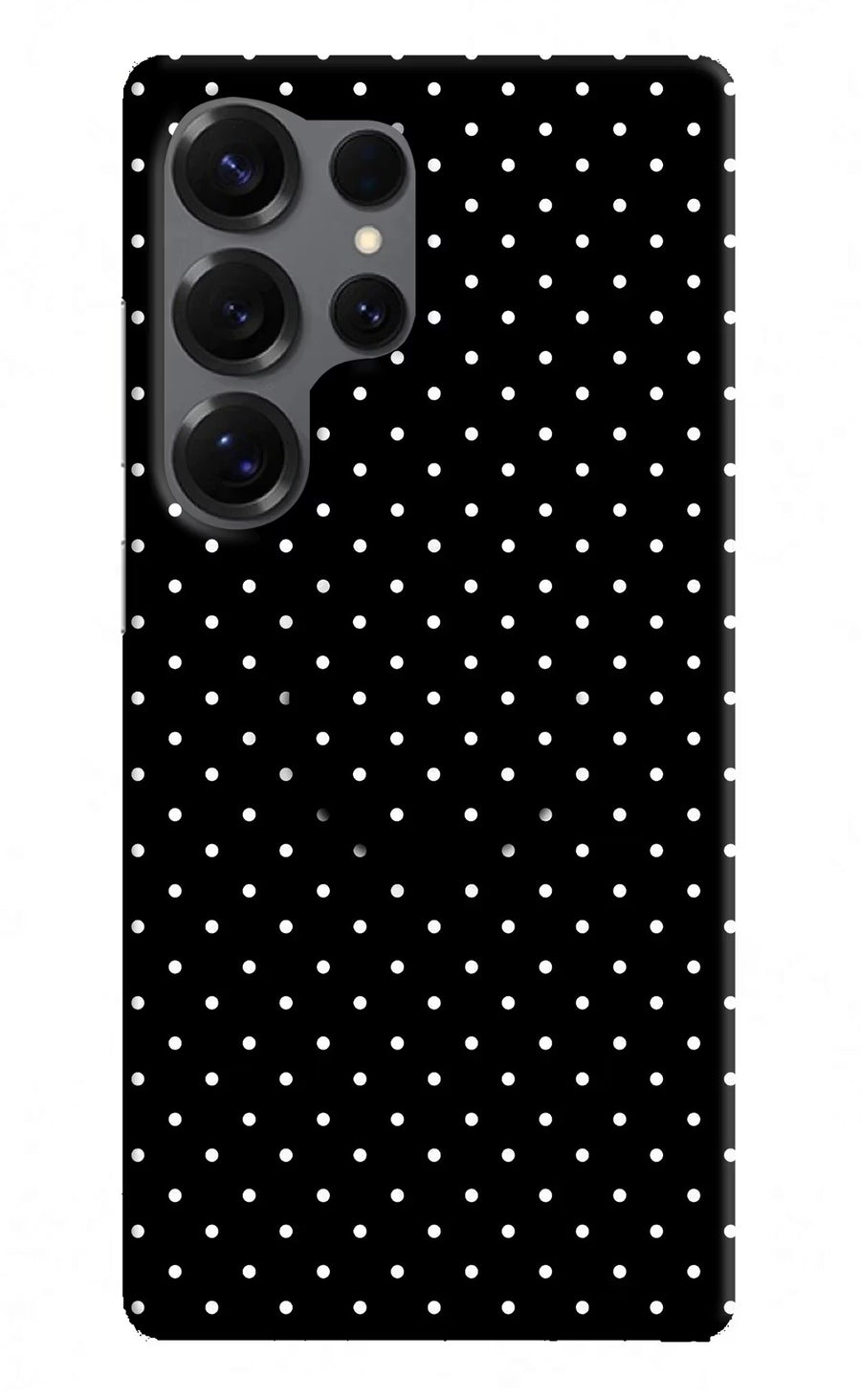 White Dots Samsung S25 Ultra Pop Case, Hard case
