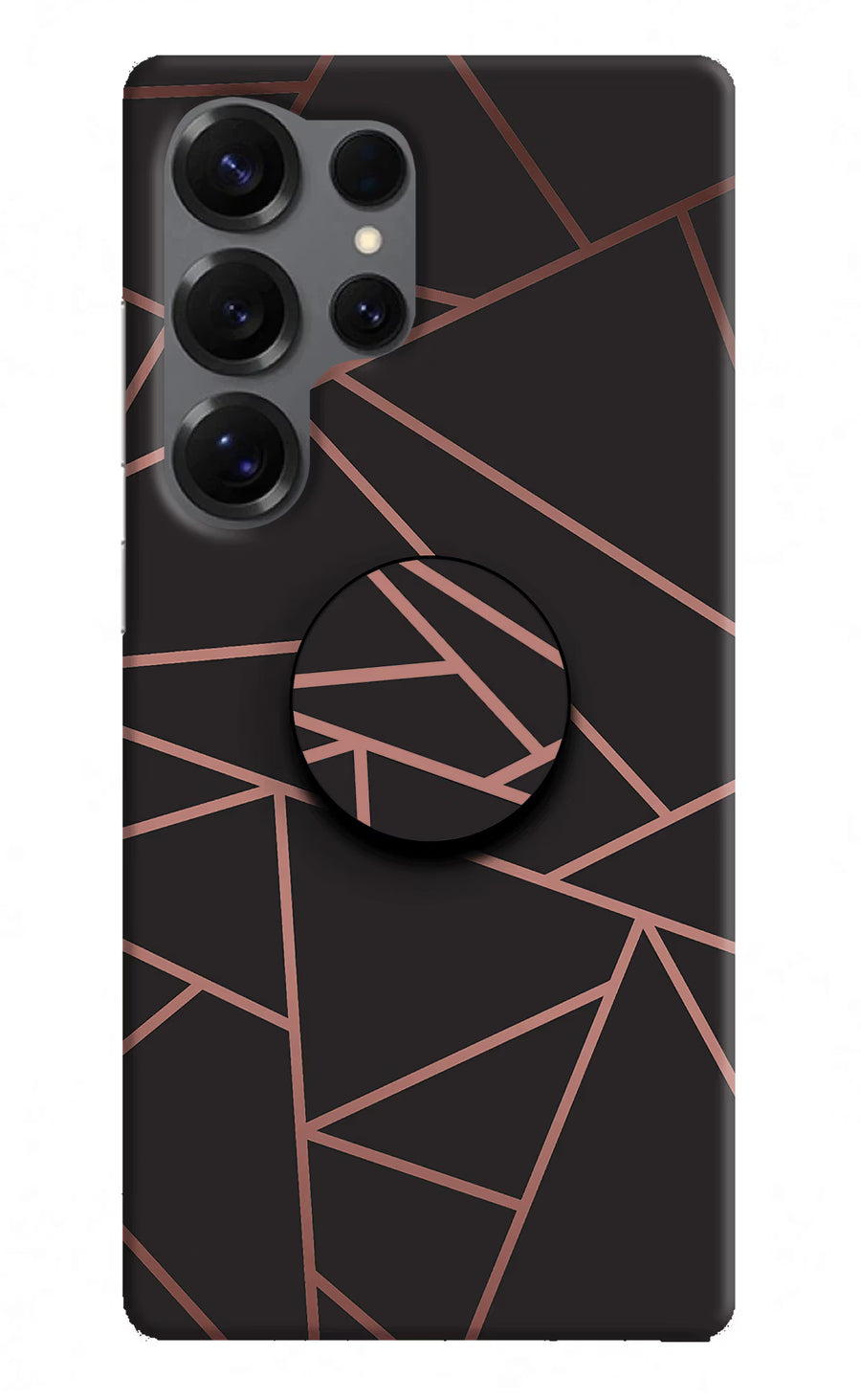 Geometric Pattern Samsung S25 Ultra Pop Case, Hard case
