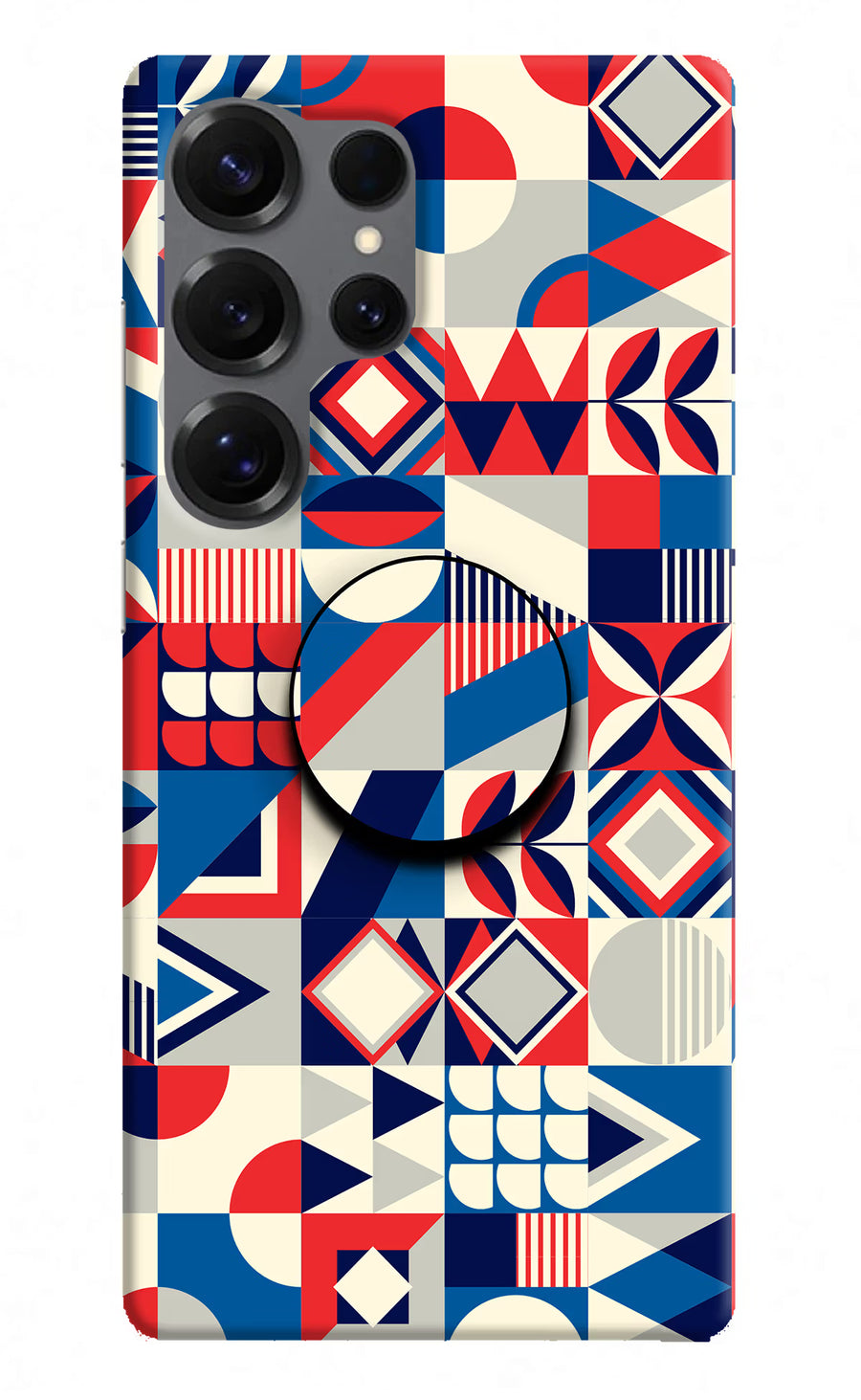 Colorful Pattern Samsung S25 Ultra Pop Case, Hard case