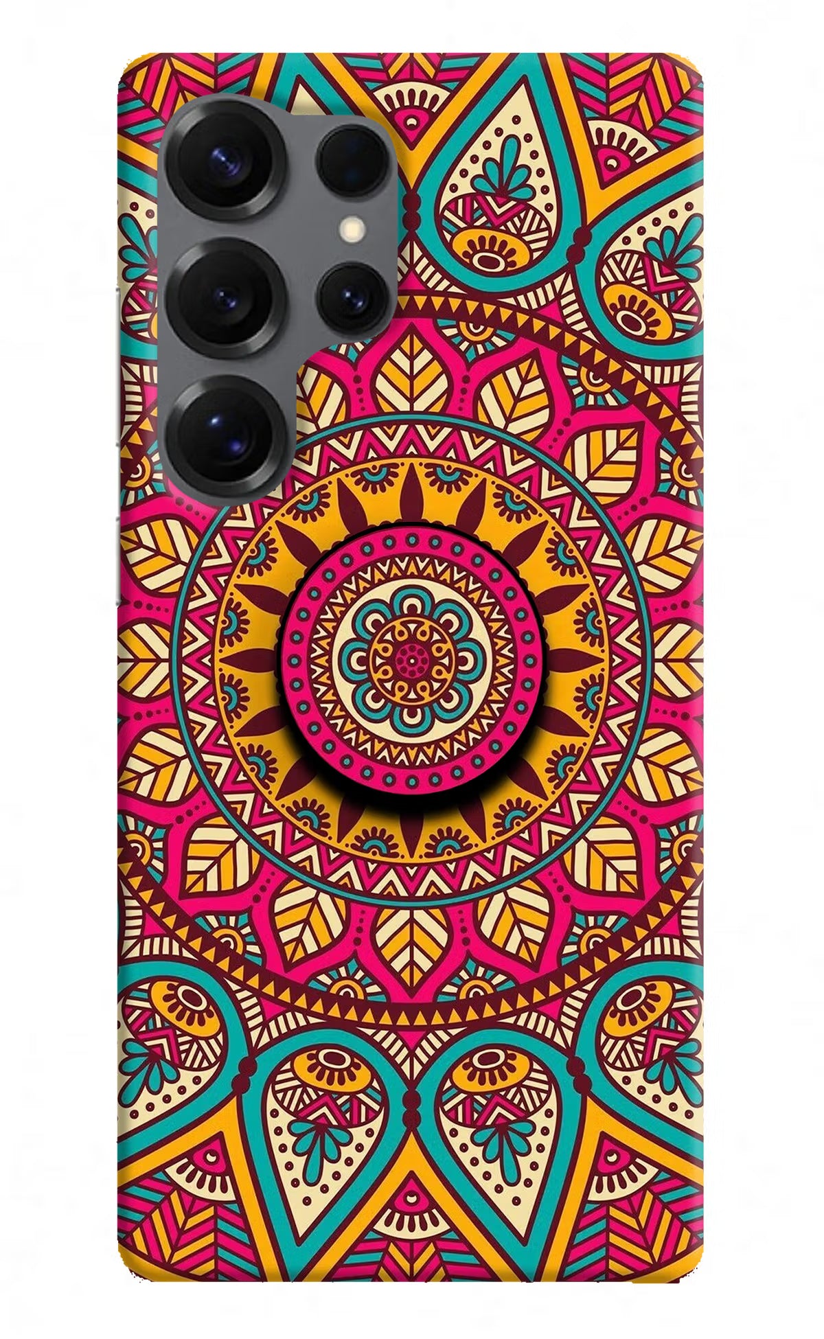 Mandala Samsung S25 Ultra Pop Case by Casekaro