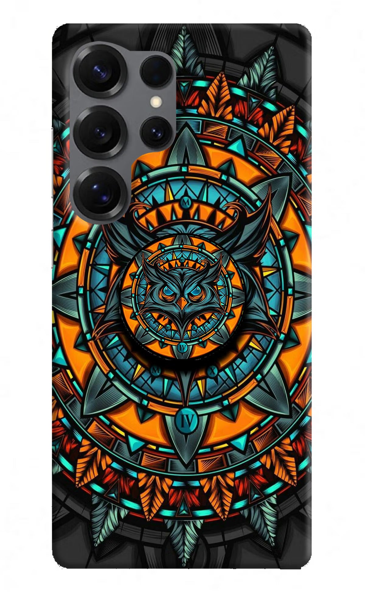 Angry Owl Samsung S25 Ultra Pop Case by Casekaro