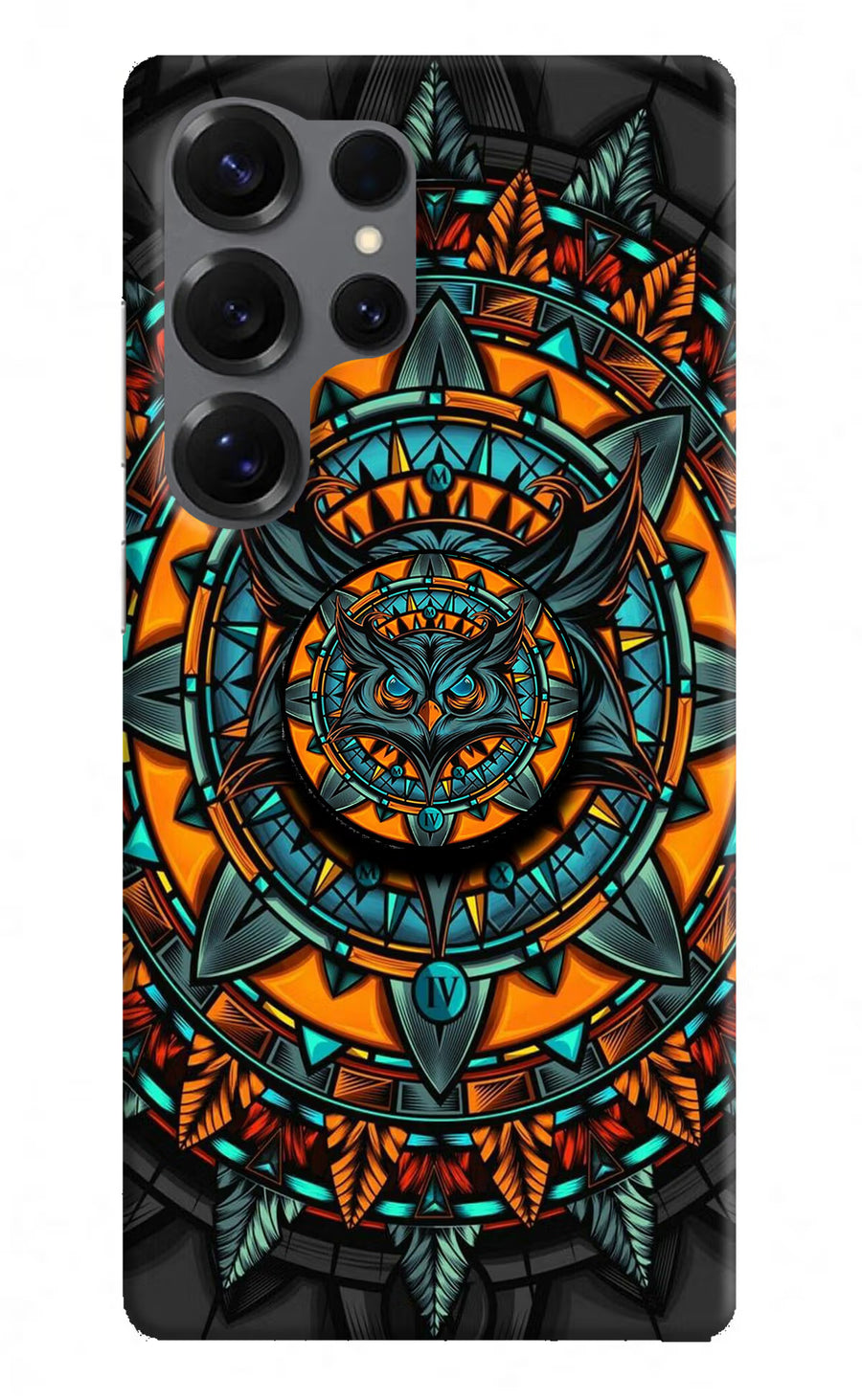 Angry Owl Samsung S25 Ultra Pop Case, Hard case