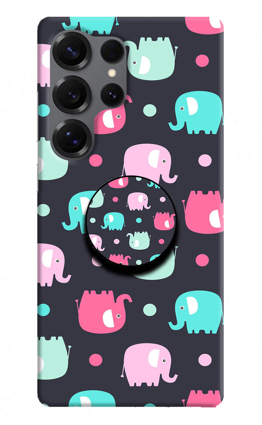 Baby Elephants Samsung S25 Ultra Pop Case by Casekaro